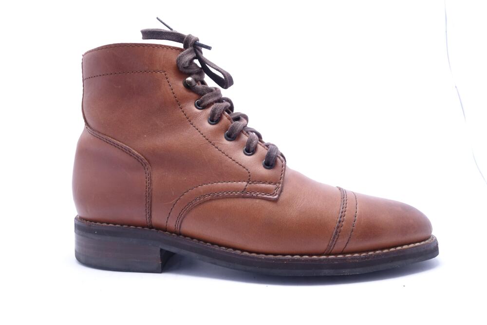 Thursday Boot Co Boots Mens Size 8 Brown Leather Combat Ankle Lace Up Everyday